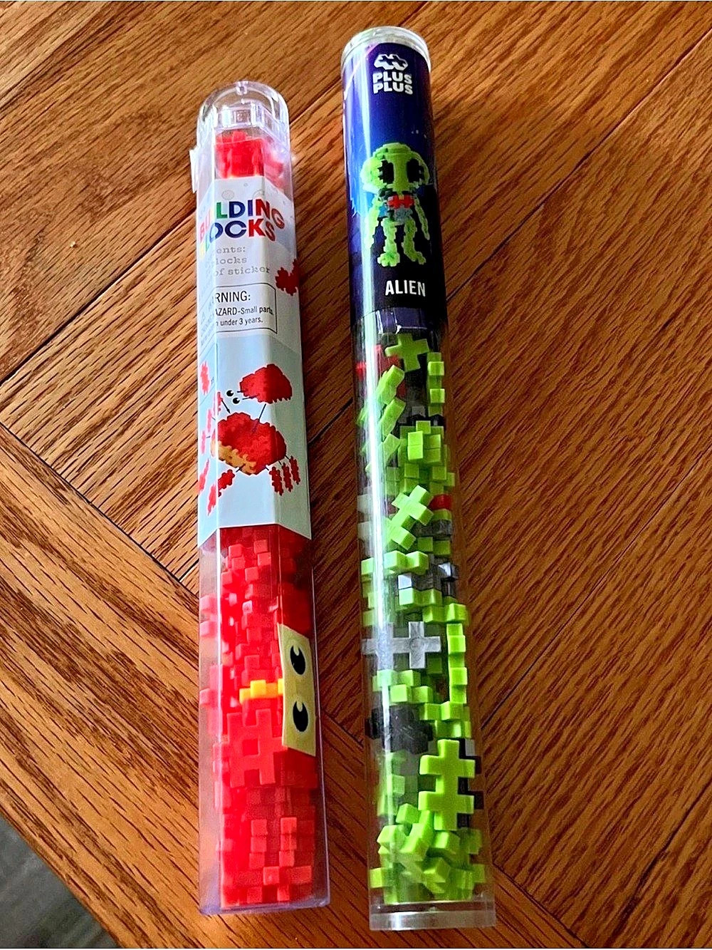 Plus-Plus Alien Tube 70-Piece Building Set